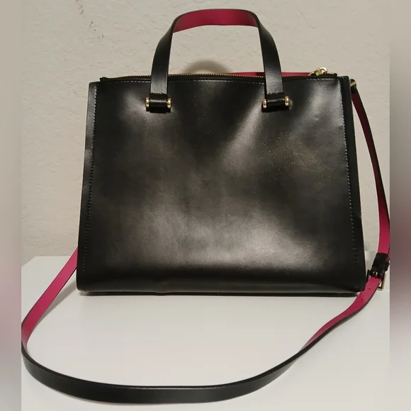 Kate Spade Black & Pink Purse - Picture 5 of 16